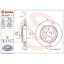 09.N247.11 BREMBO Гальмівний диск