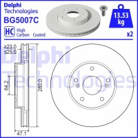 BG5007C DELPHI Гальмівний диск