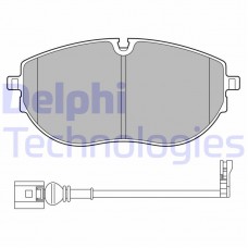 LP3652 DELPHI Комплект гальмівних колодок дисковий гальм