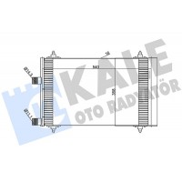 385600 KALE OTO RADYATÖR Конденсатор кондиціонера