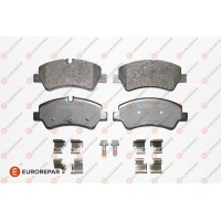 1675994680 EUROREPAR Комплект гальмівних колодок дисковий гальм