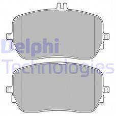 LP3603 DELPHI Комплект гальмівних колодок дисковий гальм