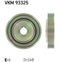 VKM 93325 SKF Ремінний шків колінчастий вал