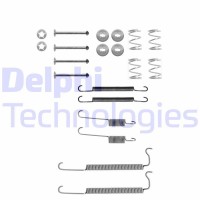 LY1047 DELPHI Комплектуючі гальмівна колодка