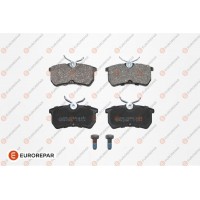 1617261980 EUROREPAR Комплект гальмівних колодок дисковий гальм