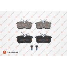 1617261980 EUROREPAR Комплект гальмівних колодок дисковий гальм