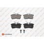 1617261980 EUROREPAR Комплект гальмівних колодок дисковий гальм