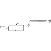 24434 SIGAM Середній глушник вихлопних газів