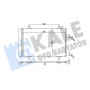 345665 KALE OTO RADYATÖR Конденсатор кондиціонера