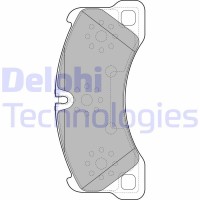 LP2117 DELPHI Комплект гальмівних колодок дисковий гальм