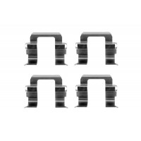 1 987 474 384 BOSCH Комплектуючі колодки дискового гальма