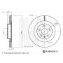 ADBP430016 BLUE PRINT Гальмівний диск