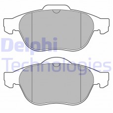 LP3692 DELPHI Комплект гальмівних колодок дисковий гальм