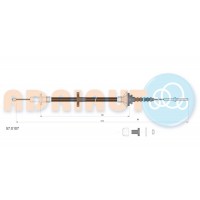 57.0107 ADRIAUTO Трос управління зчепленням