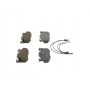 0 986 466 350 BOSCH Комплект гальмівних колодок дисковий гальм