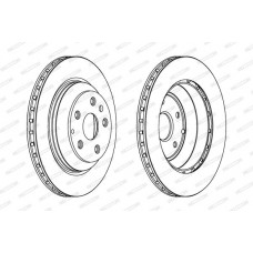 DDF1855C-1 FERODO Гальмівний диск