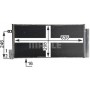 AC 505 001S MAHLE Конденсатор кондиціонера