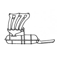 12905 SIGAM Глушник вихлопних газів кінцевий