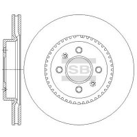 SD2043 Hi-Q Гальмівний диск