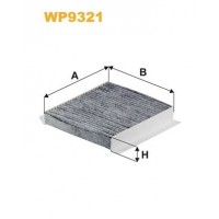 WP9321 WIX FILTERS Фільтр повітря у внутрішньому просторі