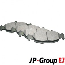 1263600810 JP GROUP Комплект гальмівних колодок дисковий гальм