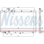 681386 NISSENS Радіатор охолодження двигуна