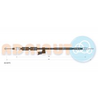 22.0273 ADRIAUTO Тросик, cтояночный тормоз