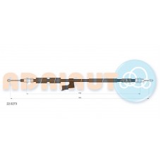 22.0273 ADRIAUTO Тросик, cтояночный тормоз