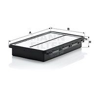C 28 040 MANN-FILTER Повітряний фільтр