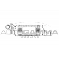 Интеркулер AUTOGAMMA 103680