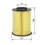 F 026 400 492 BOSCH Повітряний фільтр