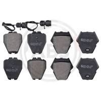 37162 A.B.S. Комплект гальмівних колодок дисковий гальм