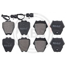 37162 A.B.S. Комплект гальмівних колодок дисковий гальм