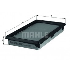 LX 1631 MAHLE Повітряний фільтр