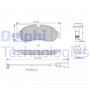 LP3136 DELPHI Комплект гальмівних колодок дисковий гальм