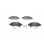 0 986 494 458 BOSCH Комплект гальмівних колодок дисковий гальм
