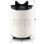 C 14 130/1 MANN-FILTER Повітряний фільтр