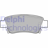LP2047 DELPHI Комплект гальмівних колодок дисковий гальм