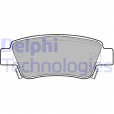 LP2047 DELPHI Комплект гальмівних колодок дисковий гальм