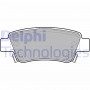 LP2047 DELPHI Комплект гальмівних колодок дисковий гальм