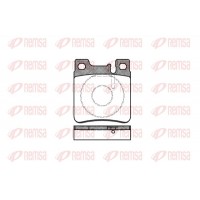 0407.00 REMSA Комплект гальмівних колодок дисковий гальм