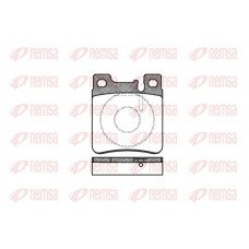 0407.00 REMSA Комплект гальмівних колодок дисковий гальм