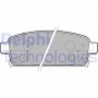 LP2167 DELPHI Комплект гальмівних колодок дисковий гальм