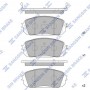 SP1191 Hi-Q Комплект гальмівних колодок дисковий гальм