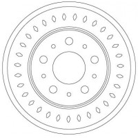 DF6925S TRW Гальмівний диск