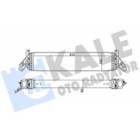 Интеркулер KALE OTO RADYATÖR 344960