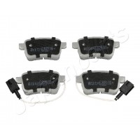 PP-0205AF JAPANPARTS Комплект гальмівних колодок дисковий гальм