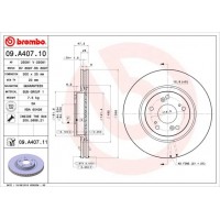 09.A407.10 BREMBO Гальмівний диск