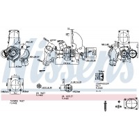 93205 NISSENS Компресор наддуву