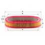 C 3975/1 MANN-FILTER Повітряний фільтр